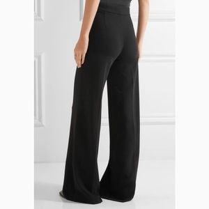 Theory crepe wide leg pants. Size 12. NWT. Black